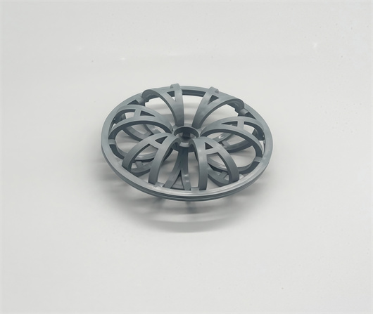 Why is CPVC Teller rosette ring used for environmentally friendly high-temperature exhaust gas treatment？